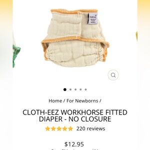 GMD Workhorse cloth diapers newborn